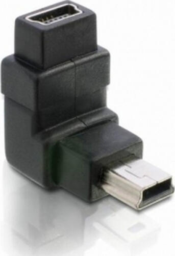 DeLOCK Adapter USB-B mini USB-B mini 5-pin Schwarz