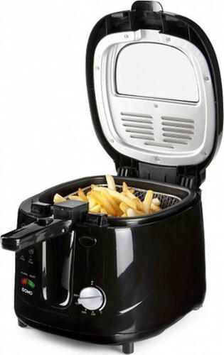 Domo DO461FR Fritteuse Einzelbild 2,5 l 1800 W Schwarz