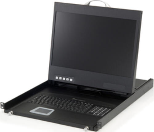 LevelOne KVM-8901DE Konsolenregal 48,3 cm (19) 1440 x 900 Pixel Schwarz