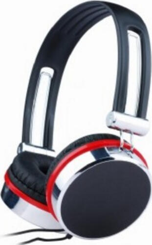 Gembird MHS-903 Kopfhörer & Headset Kabelgebunden Kopfband Anrufe/Musik Schwarz, Rot, Silber