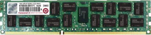 Transcend JetRam TS4GJMA333N Speichermodul 4 GB 1 x 4 GB DDR3 1333 MHz ECC