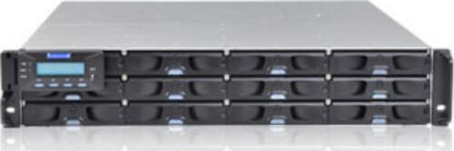 Infortrend ESDS 3012 Disk-Array Rack (2U) Schwarz, Grau