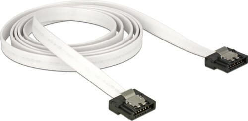 DeLOCK 83556 SATA-Kabel 1 m SATA 7-pin Weiß