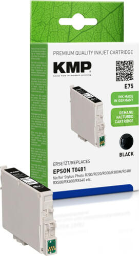 KMP Singlepack E75 Druckerpatrone Schwarz