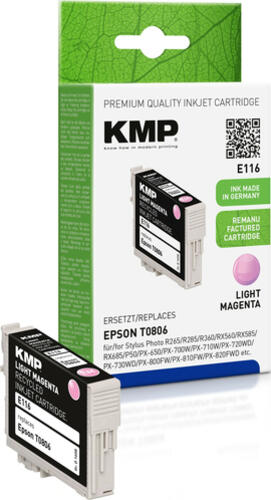 KMP E116 Druckerpatrone 1 Stück(e) Helle Magenta