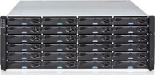 Infortrend ESDS 1024 Disk-Array Rack (4U) Schwarz, Grau