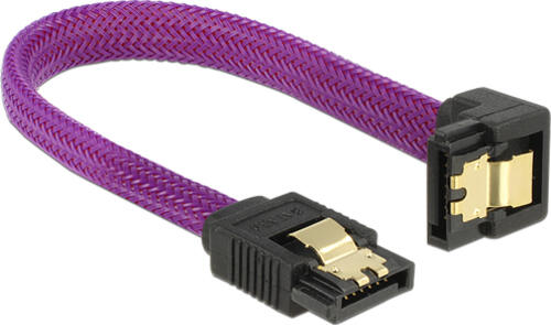 DeLOCK 83693 SATA-Kabel 0,1 m Violett