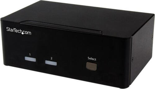 StarTech.com 2 Port KVM Switch mit Dual-VGA - USB 2.0