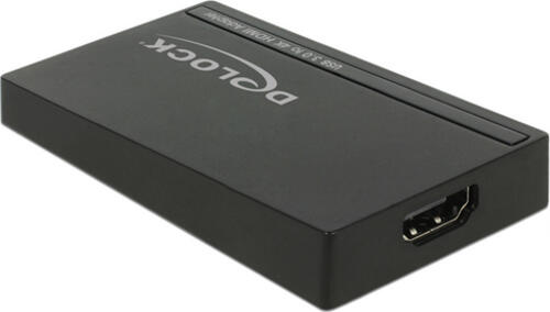 DeLOCK 62617 USB-Grafikadapter 3840 x 2160 Pixel Schwarz