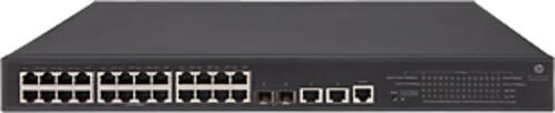 HPE FlexNetwork 5130 24G POE+ 2SFP+ 2XGT (370W) EI Managed L3 Gigabit Ethernet (10/100/1000) Power over Ethernet (PoE) 1U Grau