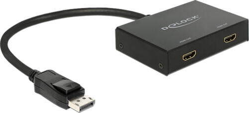 DeLOCK 87666 Videosplitter DisplayPort 2x HDMI