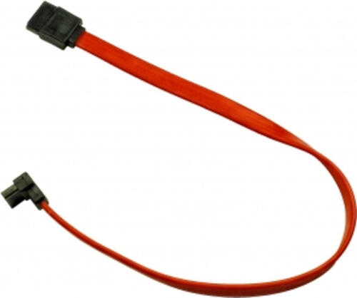 Inter-Tech 0.5m SATA-III/SATA-III SATA-Kabel 0,5 m Rot