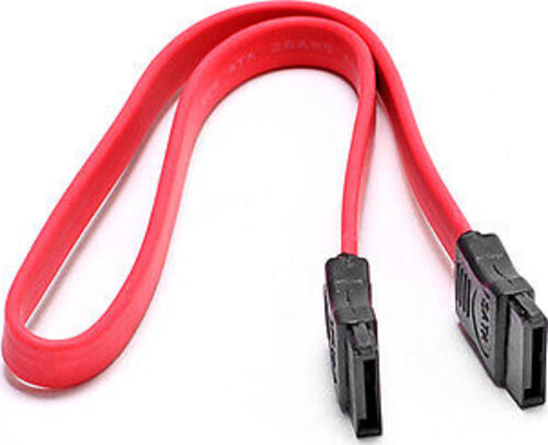 Inter-Tech 0.5m SATA-III/SATA-III SATA-Kabel 0,5 m Rot