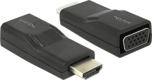 DeLOCK HDMI/VGA Schwarz