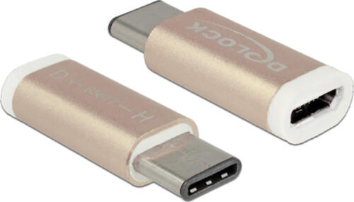 DeLOCK 65677 Kabeladapter USB 2.0-C USB 2.0 Micro-B Kupfer