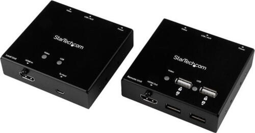 StarTech.com HDMI über Cat6 Extender mit 4 Port USB - 1080p - 50m