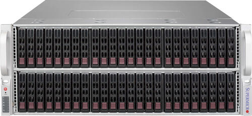 Supermicro SuperChassis 417BE1C-R1K23JBOD Disk-Array 0 TB Rack (4U) Schwarz