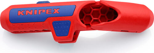 Knipex ErgoStrip Abisolierzange Blau, Rot