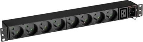 Eaton FlexPDU 8 FR Stromverteilereinheit (PDU) 9 AC-Ausgänge 1U Schwarz