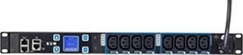 Eaton EMIH02 Stromverteilereinheit (PDU) 8 AC-Ausgänge 1U Schwarz