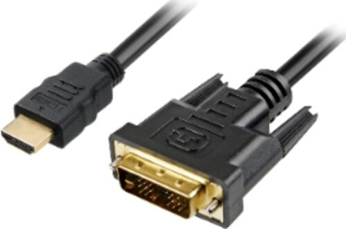 Sharkoon 1m, HDMI/DVI-D Schwarz