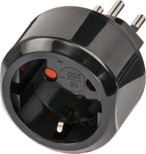 Brennenstuhl 1508642 Netzstecker-Adapter Typ J (CH) Schwarz