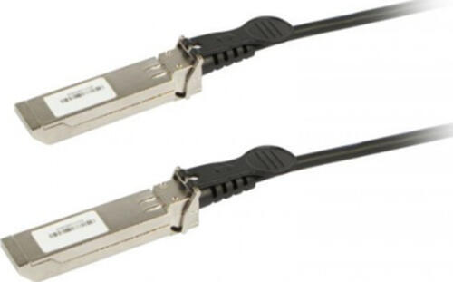 ALLNET SFP+/SFP+, 10Gbit, 0.5m InfiniBand/Glasfaserkabel Schwarz, Silber