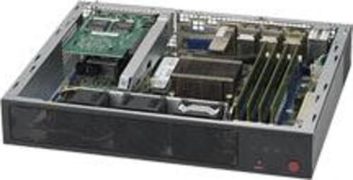 Supermicro SuperServer E300-8D Server Mini (1U) Intel Xeon D D-1518 2,2 GHz DDR4-SDRAM