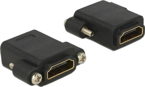 DeLOCK 2xHDMI HMDI Schwarz