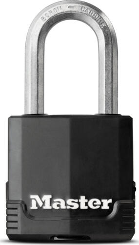 MASTER LOCK 49 mm breites Excell Vorhngeschloss aus beschichtetem Stahl mit Abdeckung und 38 mm langem Bgel