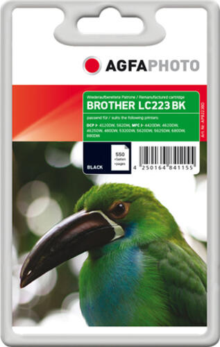 AgfaPhoto APB223BD Druckerpatrone Schwarz