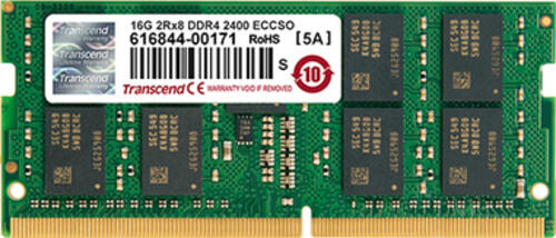 Transcend TS2GSH72V4B Speichermodul 16 GB 2 x 8 GB DDR4 2400 MHz ECC