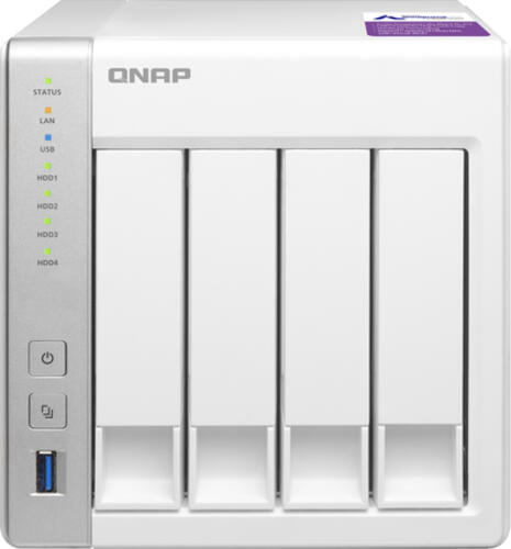 QNAP TS-431P NAS & Speicherserver Tower Ethernet/LAN Weiß AL212