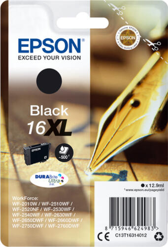 Epson Pen and crossword Singlepack Black 16XL DURABrite Ultra Ink