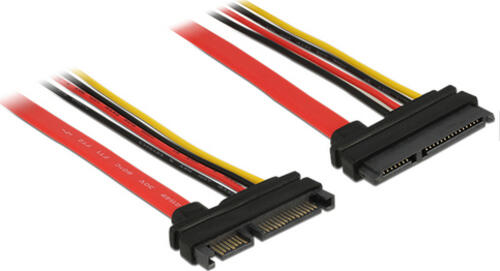 DeLOCK 83802 SATA-Kabel 0,1 m SATA 22-pin Mehrfarbig