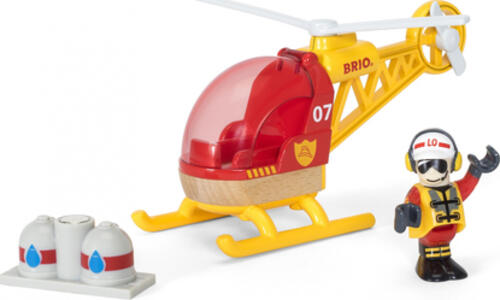 BRIO Feuerwehr-Hubschrauber