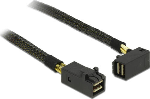 DeLOCK 0.5m, 2xMini SAS HD SFF-8643 0,5 m Schwarz