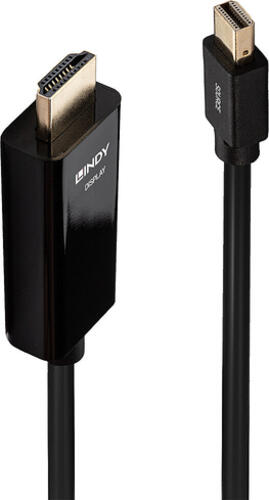 Lindy 36927 Videokabel-Adapter DisplayPort HDMI Typ A (Standard) Schwarz