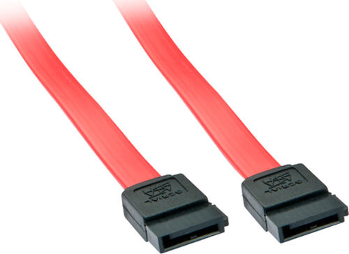 Lindy 33323 SATA-Kabel 0,2 m SATA 7-pin Rot