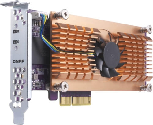 QNAP QM2-2P Schnittstellenkarte/Adapter Eingebaut PCIe