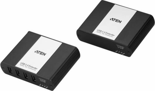 ATEN UEH4002A Audio-/Video-Leistungsverstärker AV-Sender & -Empfänger Schwarz, Weiß