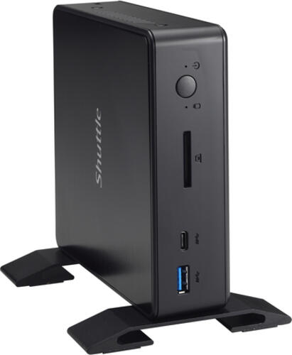 Shuttle XPC nano NC03U3 PC/Workstation Barebone Nettop Schwarz i3-7100U Intel SoC BGA 1356 2,4 GHz