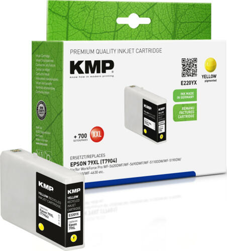 KMP E220YX Druckerpatrone Gelb