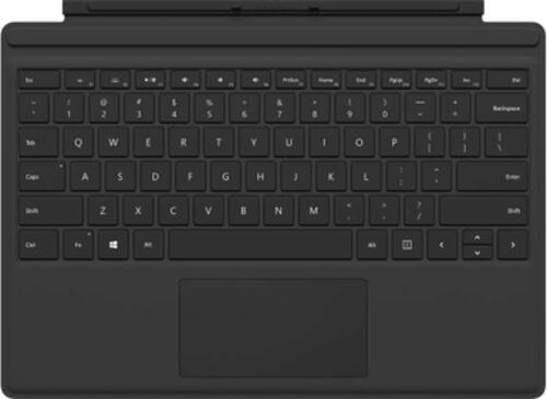 Microsoft Surface Pro Type Cover UK Englisch Microsoft Cover port Schwarz