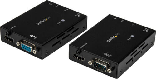 StarTech.com HDMI Extender über Cat5e/CAT6 - Verlängerung von HDMI Signal bis zu 70m - HDBaseT zertifiziert - HDMI Erweiterung/LAN Extender - IR Extender - HDMI Booster