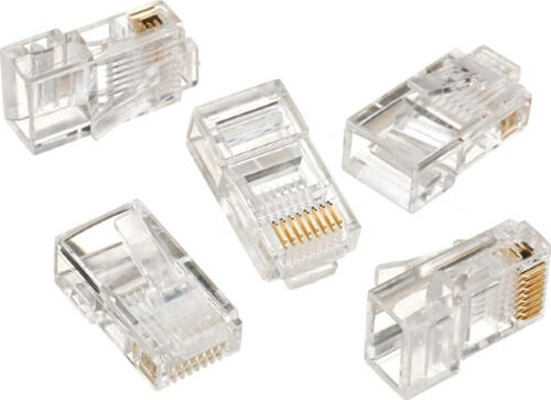 Gembird LC-8P8C-001/10 Drahtverbinder RJ-45 Transparent