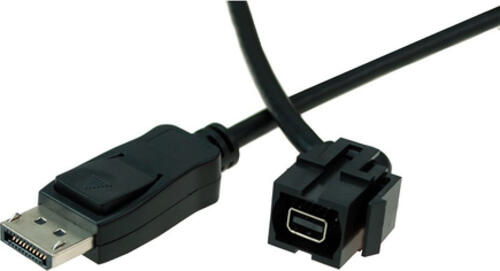 Bachmann 917.214 Steckdose Mini DisplayPort Schwarz