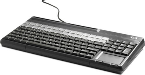 HP POS USB-Tastatur mit Magnetstreifen-Lesegerät