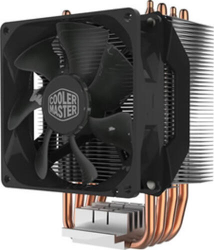 Cooler Master Hyper H412R Prozessor Kühler 9,2 cm Schwarz