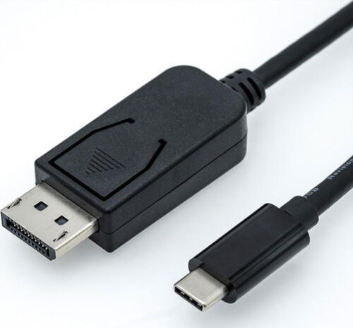 ROLINE 11.04.5846 Videokabel-Adapter 2 m DisplayPort USB Typ-C Schwarz